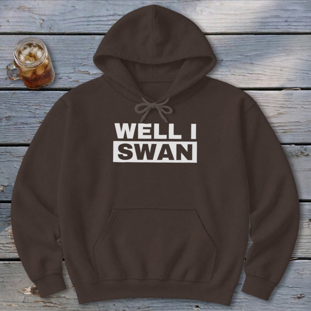 Well I Swan Hoodie