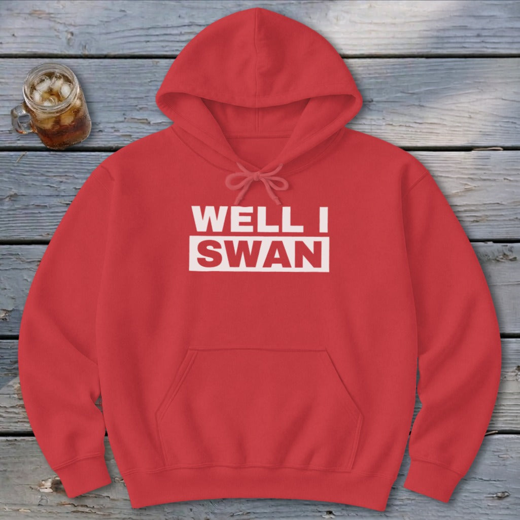 Well I Swan Hoodie