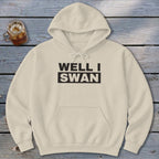 Well I Swan Hoodie