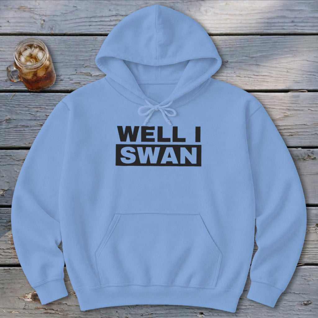 Well I Swan Hoodie