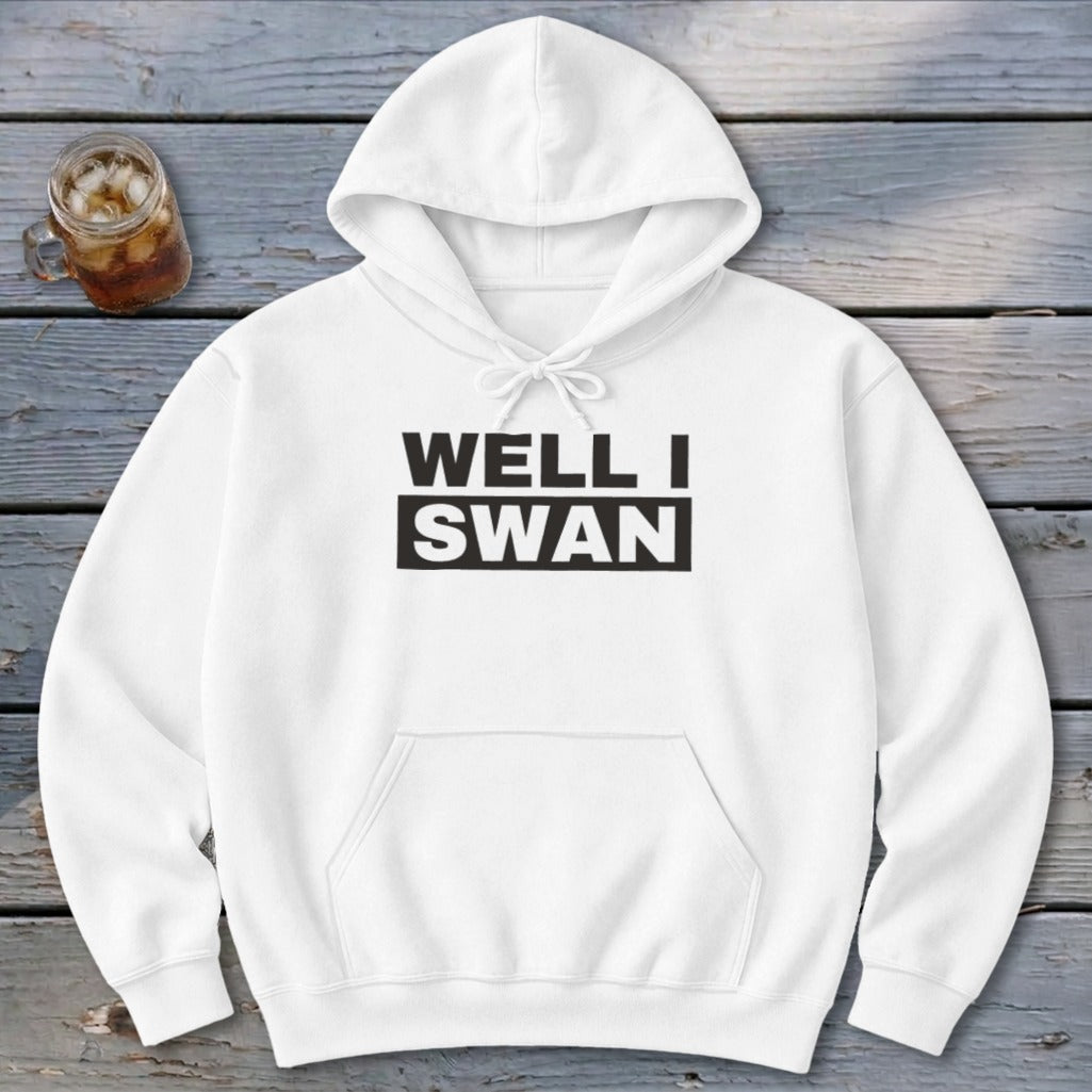 Well I Swan Hoodie