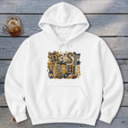 West Virginia Faux Chenille Fall Patch Hoodie
