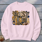 West Virginia Faux Chenille Fall Patch Sweatshirt
