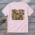 West Virginia Faux Chenille Fall Patch Youth Tee
