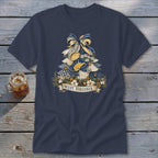 West Virginia Faux Patchwork Christmas Tree Classic Tee