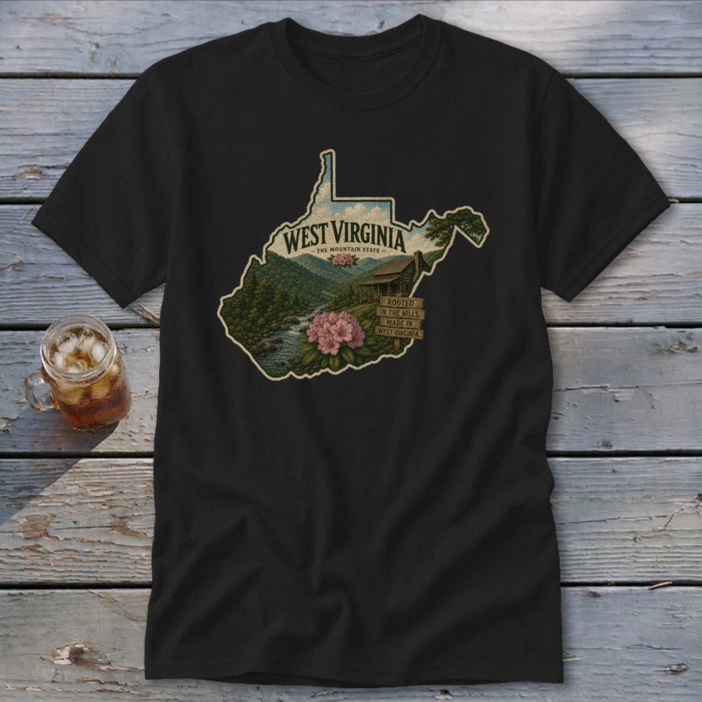 West Virginia Homeplace Scene Classic Tee