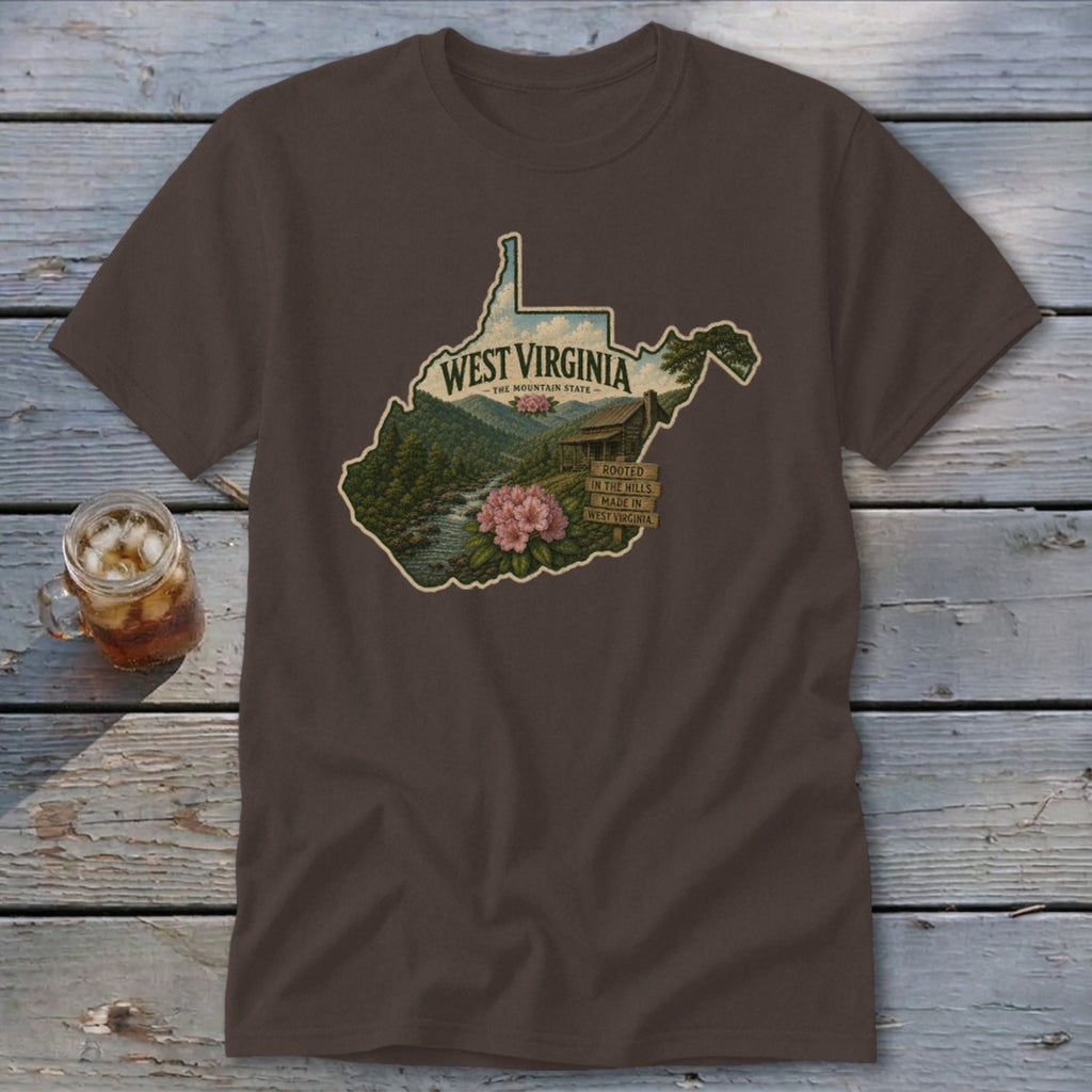 West Virginia Homeplace Scene Classic Tee