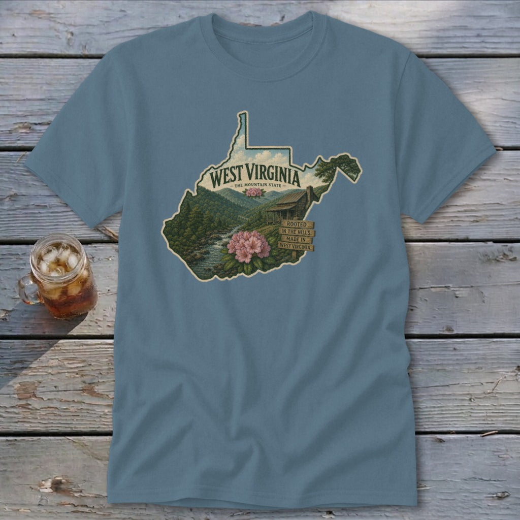 West Virginia Homeplace Scene Classic Tee