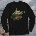 West Virginia Homeplace Scene Long Sleeve Tee