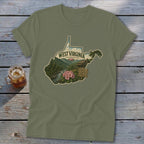West Virginia Homeplace Scene Softstyle Tee