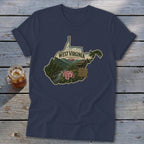 West Virginia Homeplace Scene Softstyle Tee