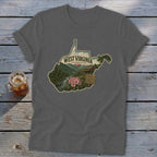 West Virginia Homeplace Scene Softstyle Tee
