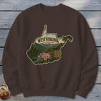 West Virginia Homeplace Scene Sweatshirt