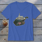 West Virginia Homeplace Scene V-neck