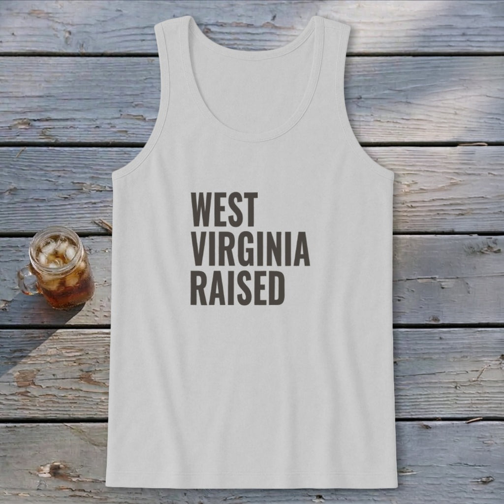 West Virginia Raised Tank Top