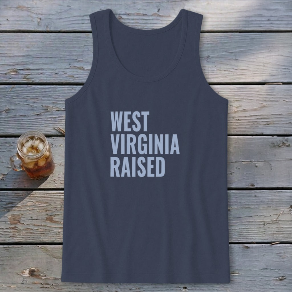 West Virginia Raised Tank Top