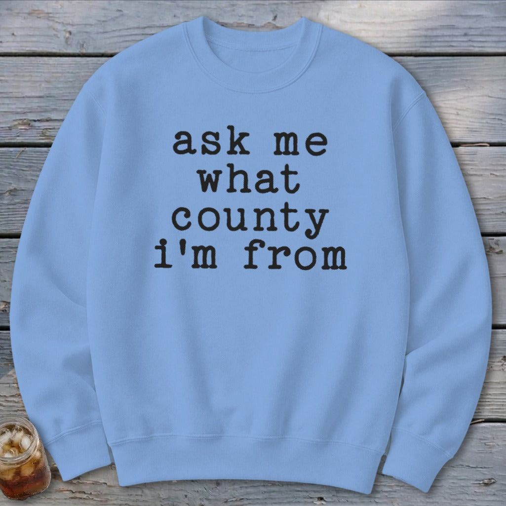 What County Sweatshirt