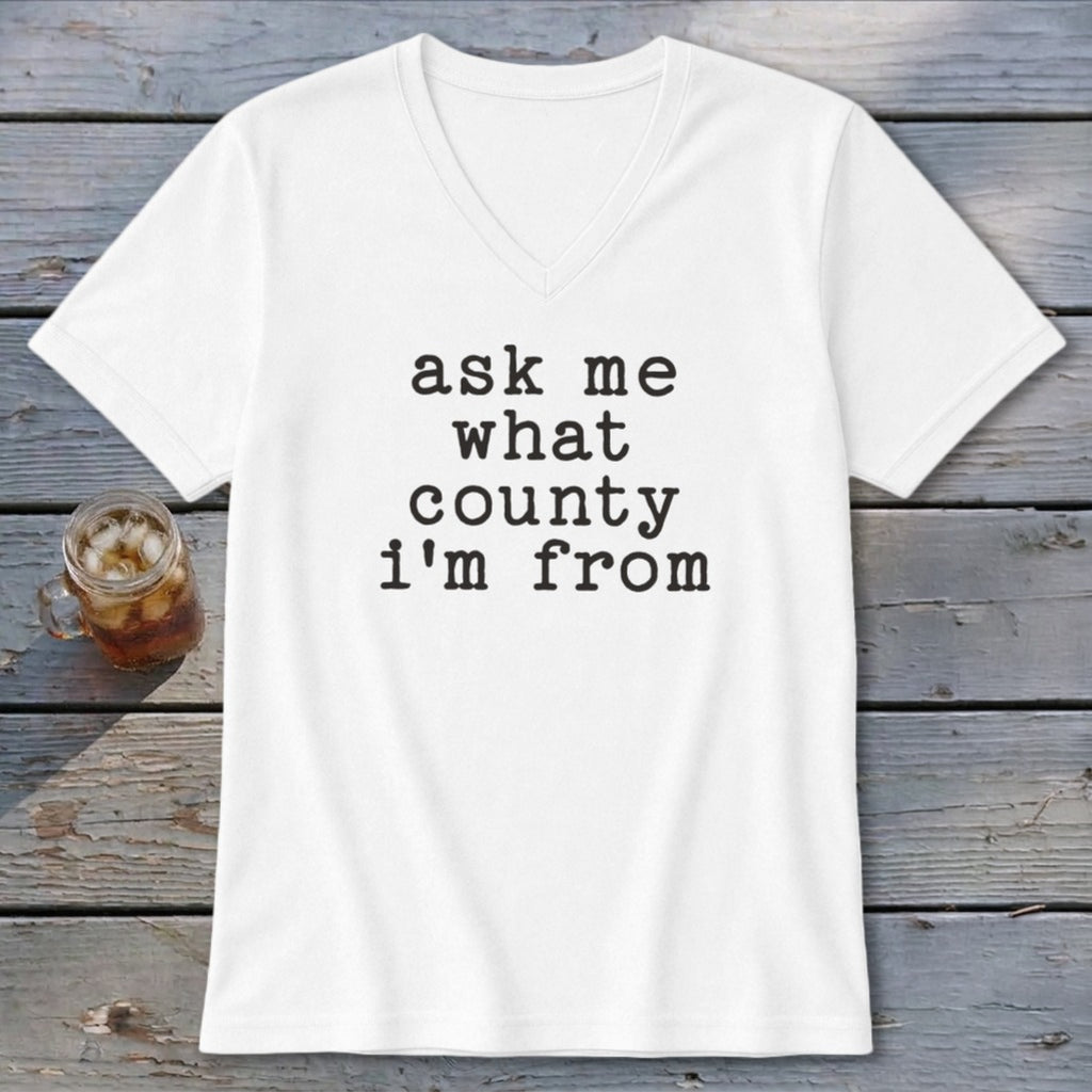 What County V-neck
