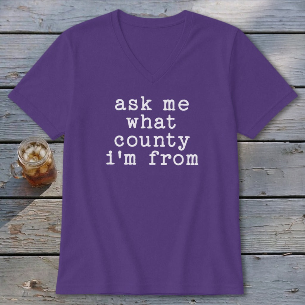 What County V-neck