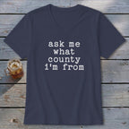 What County V-neck