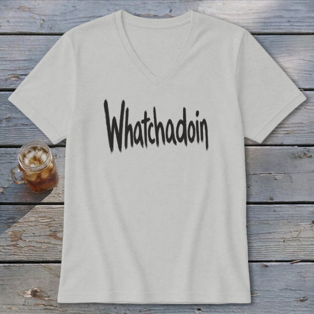 Whatchadoin V-neck