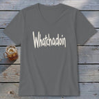 Whatchadoin V-neck