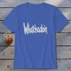 Whatchadoin V-neck