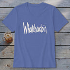 Whatchadoin V-neck