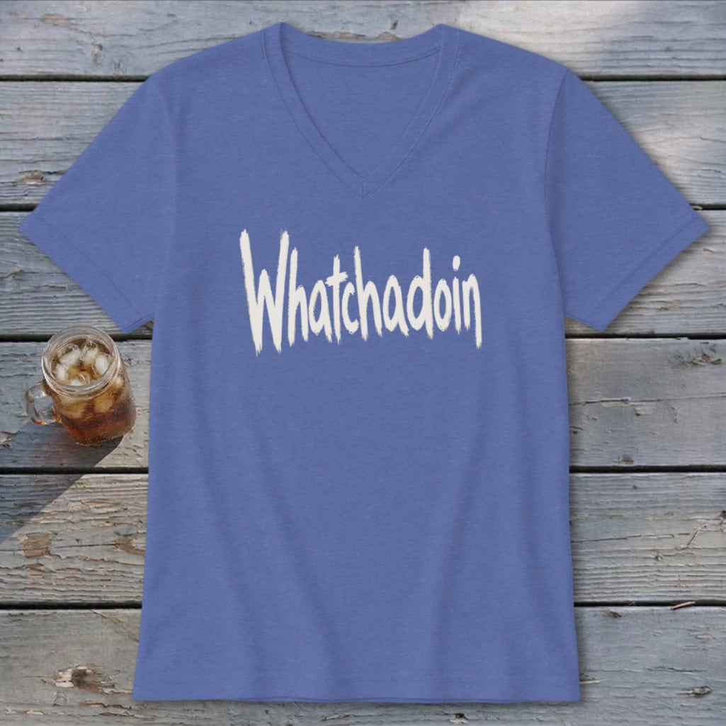 Whatchadoin V-neck