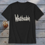 Whatchadoin V-neck