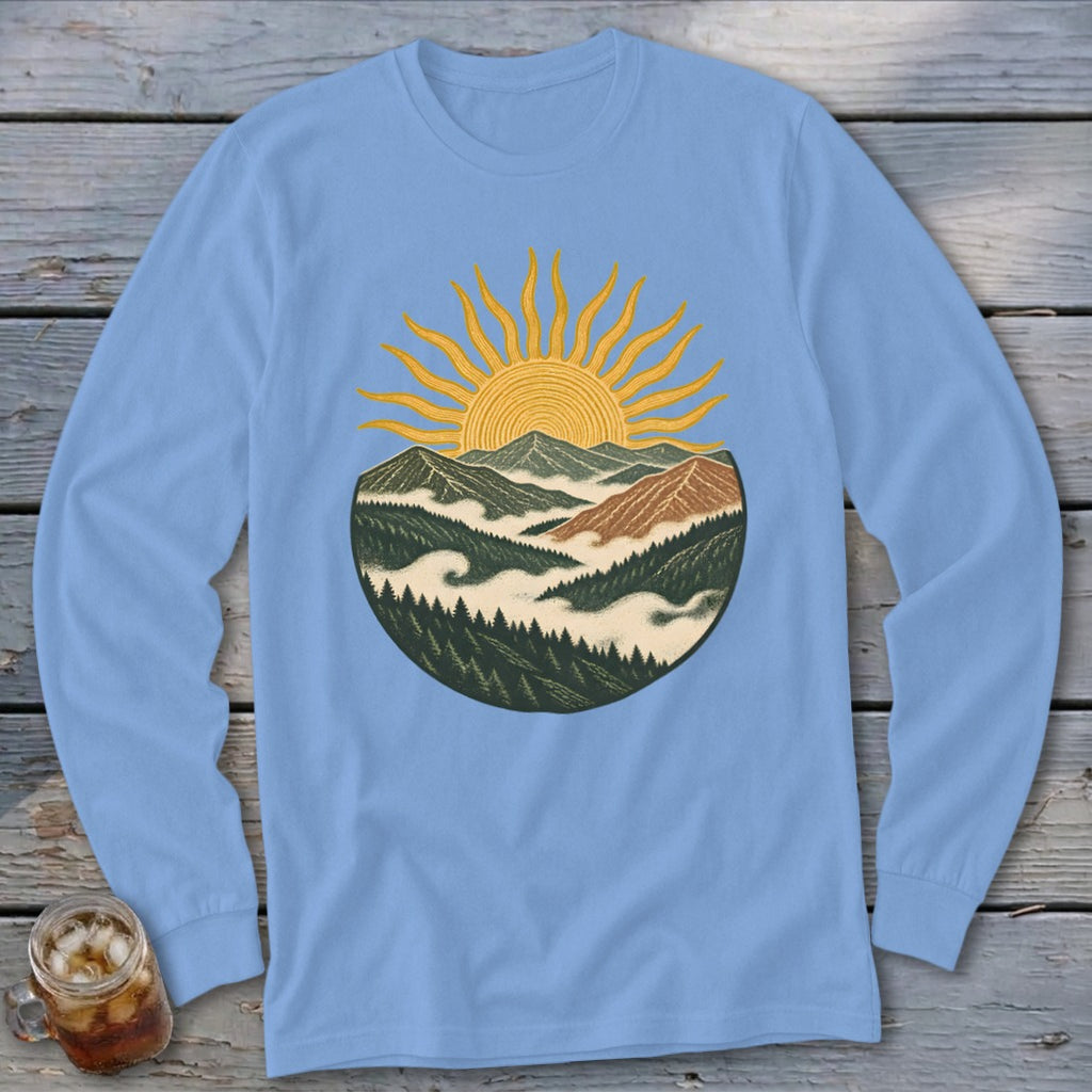 When the Hills Smoke Long Sleeve Tee