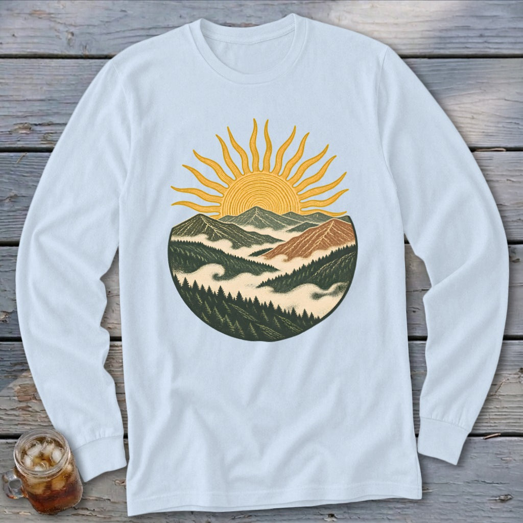 When the Hills Smoke Long Sleeve Tee