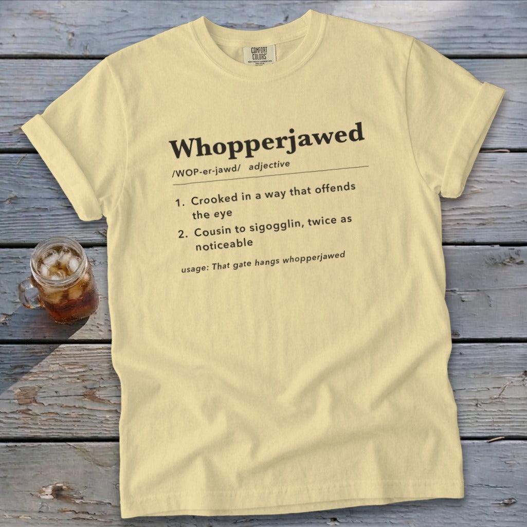 Whopperjawed Definition Signature Tee