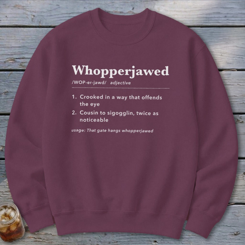 Whopperjawed Definition Sweatshirt