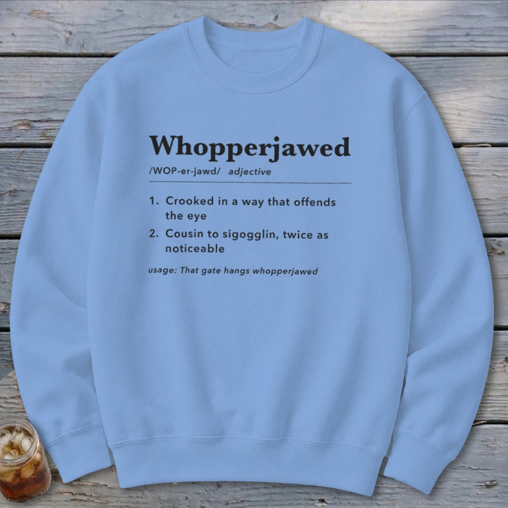 Whopperjawed Definition Sweatshirt