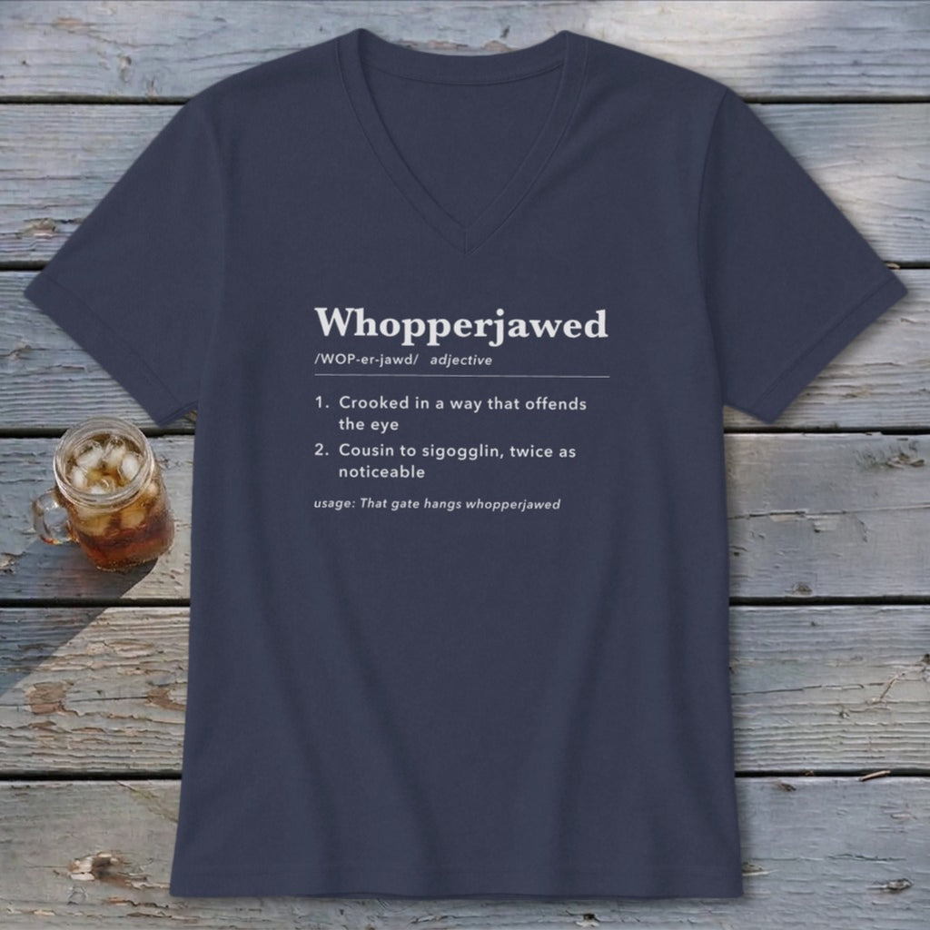 Whopperjawed Definition V-neck