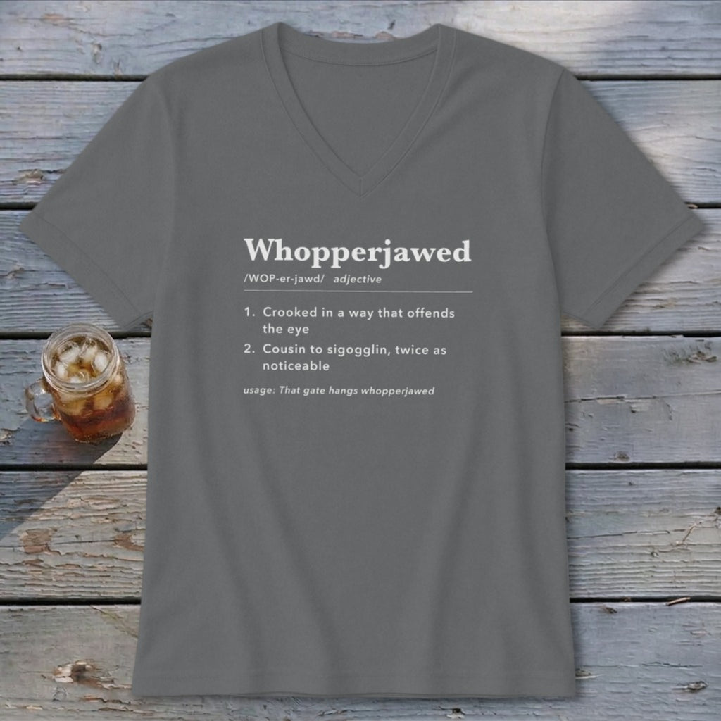 Whopperjawed Definition V-neck