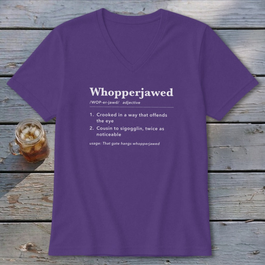 Whopperjawed Definition V-neck