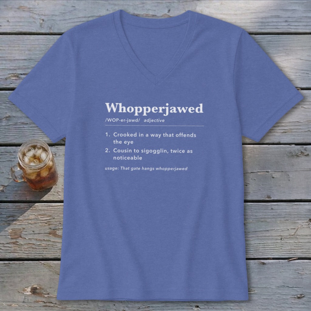 Whopperjawed Definition V-neck