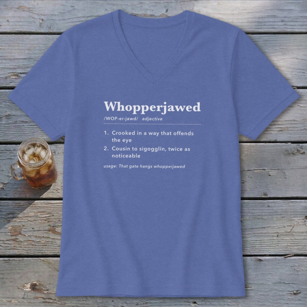 Whopperjawed Definition V-neck