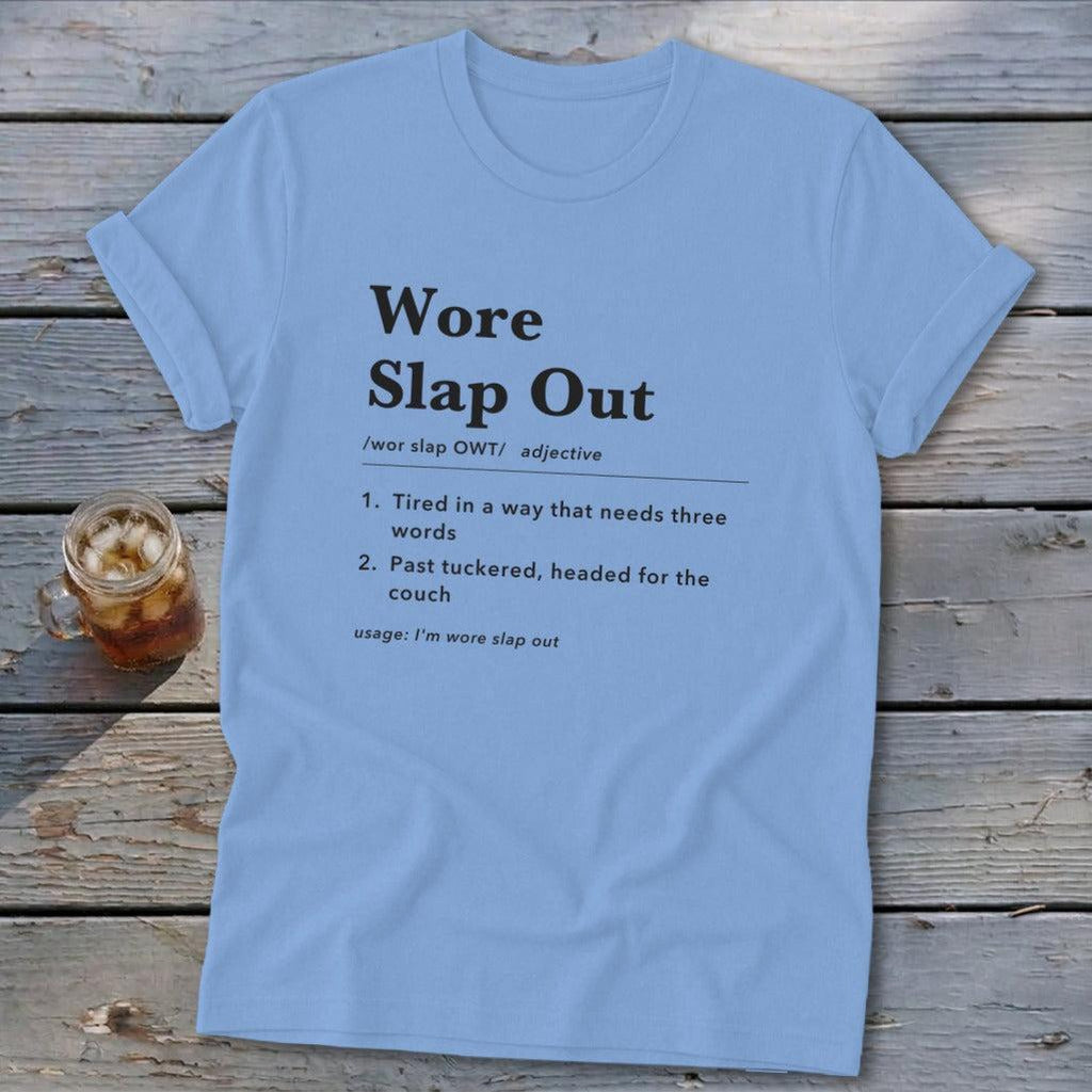 Wore Slap Out Definition Softstyle Tee