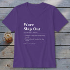 Wore Slap Out Definition V-neck