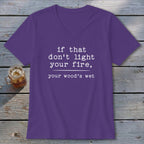 Your Wood's Wet V-neck