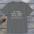 Your Wood's Wet V-neck