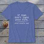 Your Wood's Wet V-neck