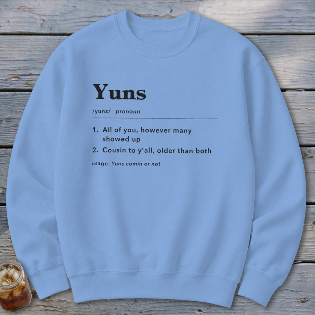 Yuns Definition Sweatshirt