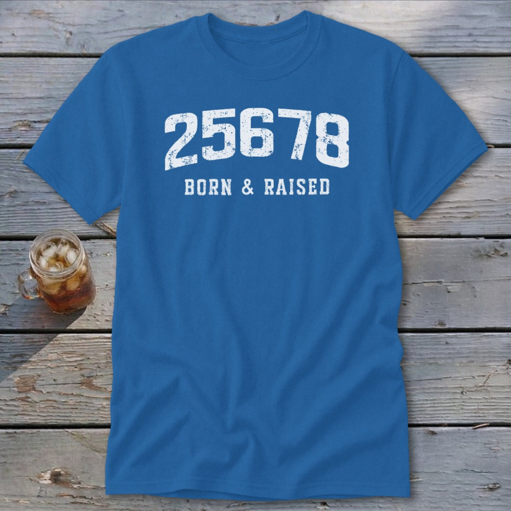 Zip Code Born & Raised Classic Tee