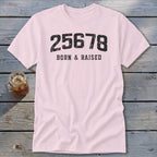 Zip Code Born & Raised Classic Tee