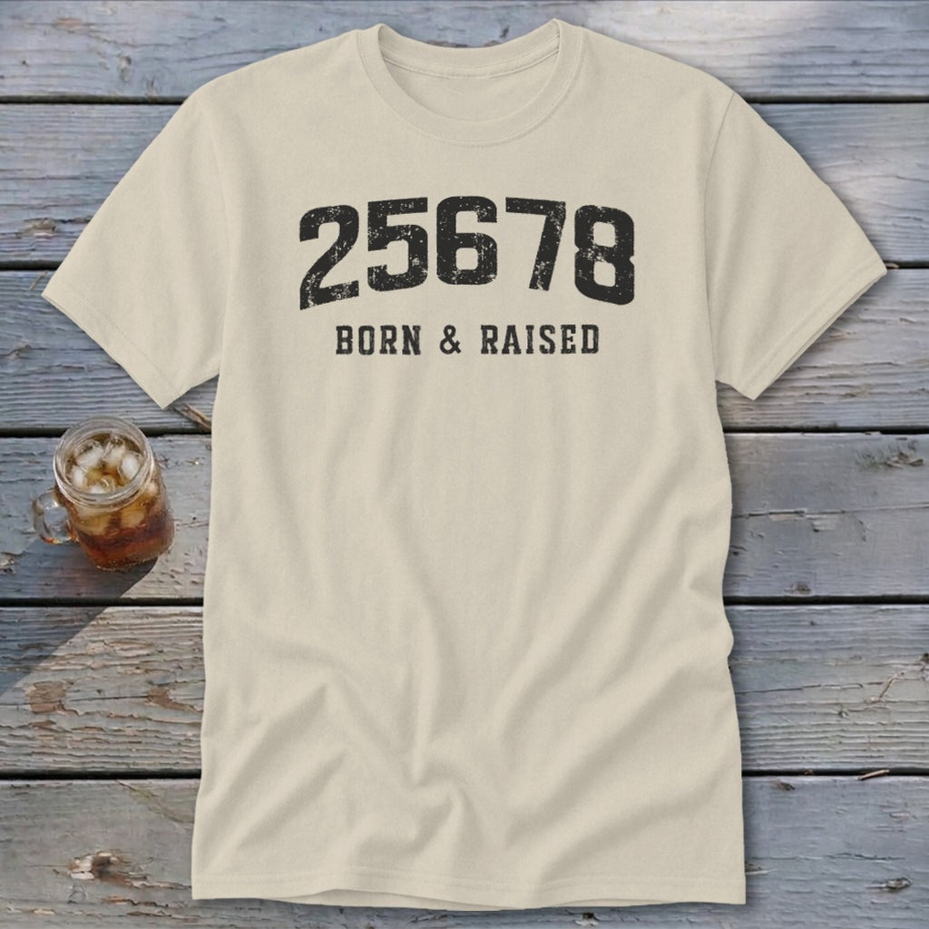 Zip Code Born & Raised Classic Tee