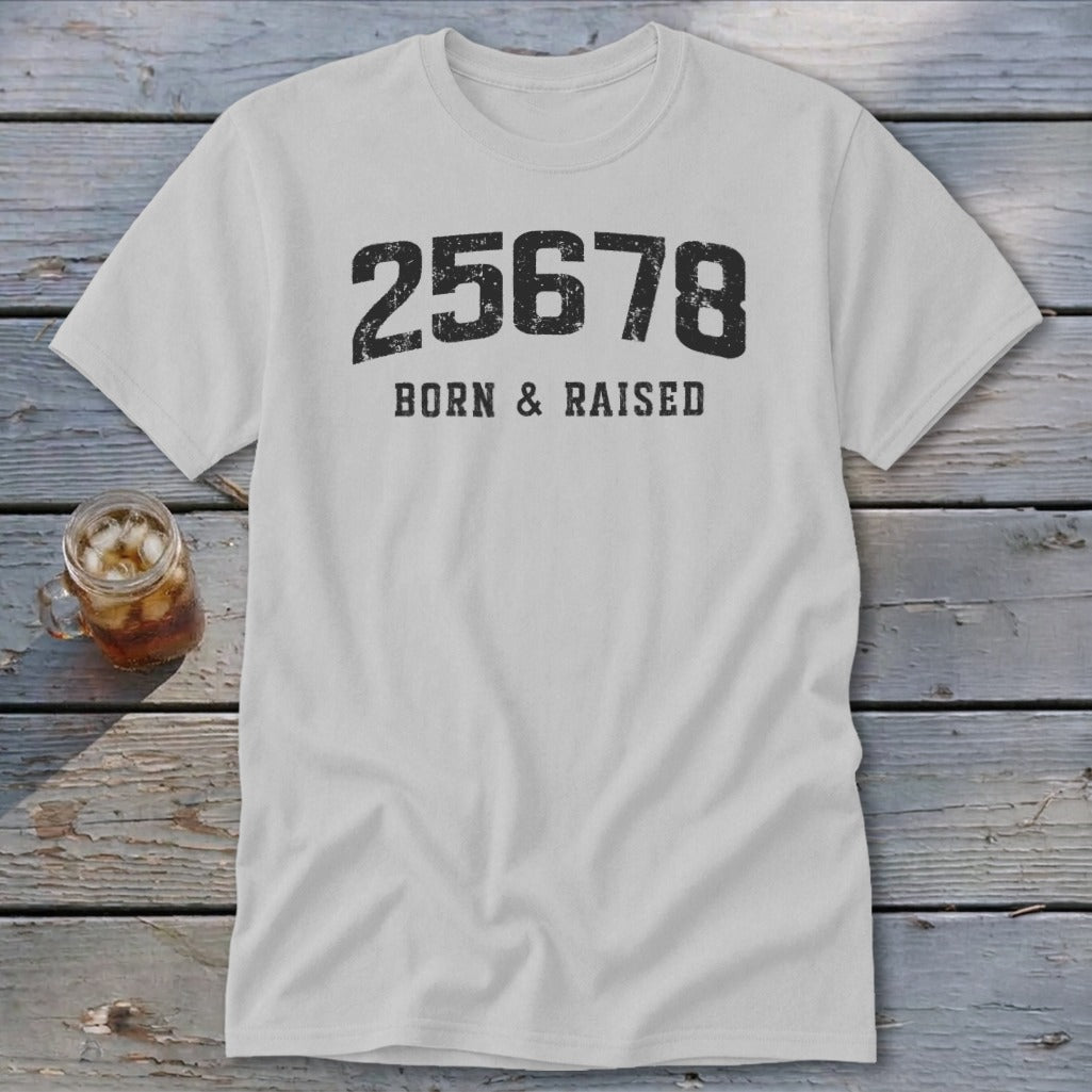 Zip Code Born & Raised Classic Tee